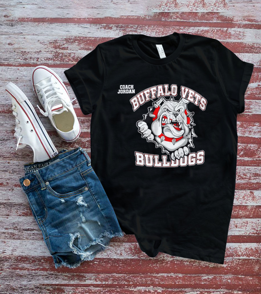 Buffalo Vets Bulldogs Coach Jordan T-Shirt
