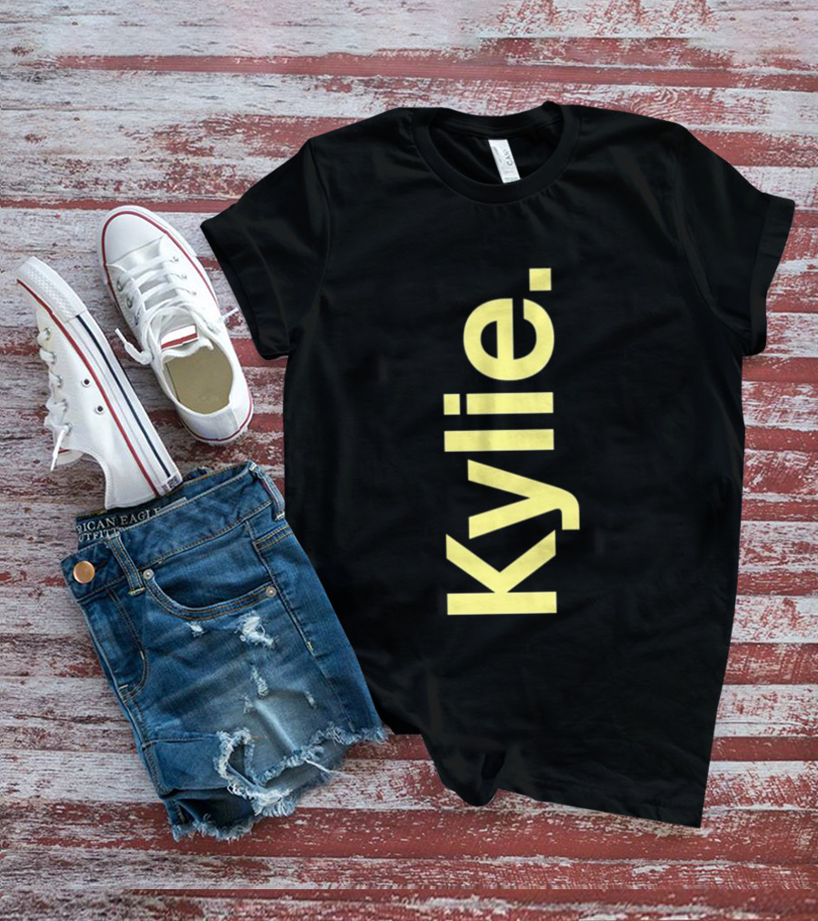 Kylie Minogue Vertical Yellow Kylie T-Shirt