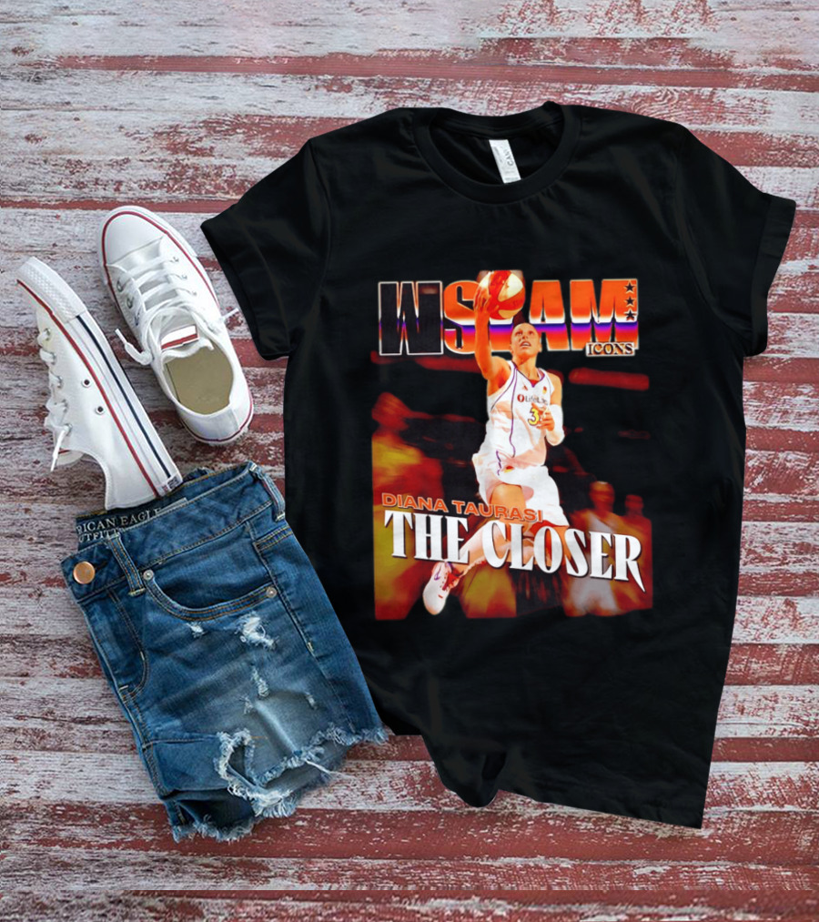 Diana Taurasi The Closer WNBA SLAM Icons Phoenix Mercury T-Shirt