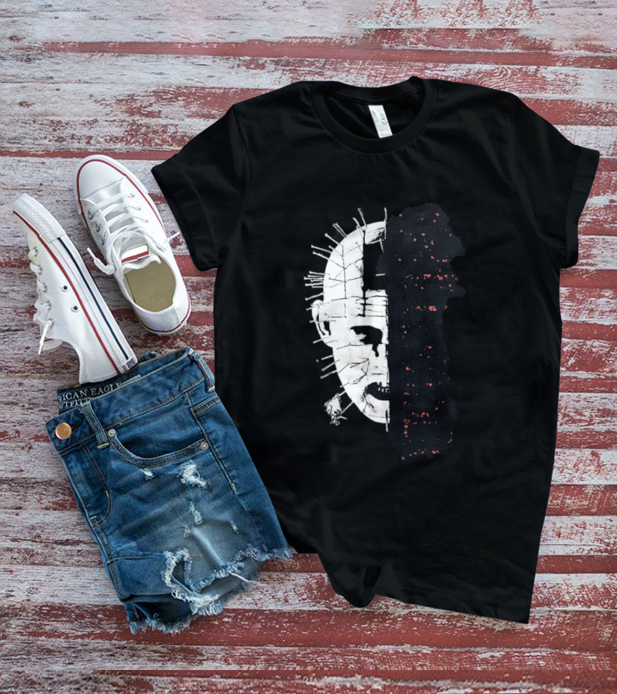 Halloween Horror Nights 2026 Hellraiser Pinhead Split T-Shirt