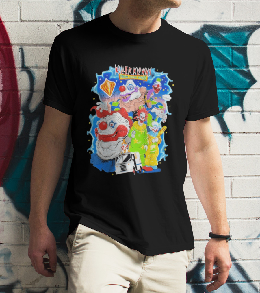 Killer Klowns From Outer Space Halloween Horror Nights 2026 Theme Park Journey T-Shirt
