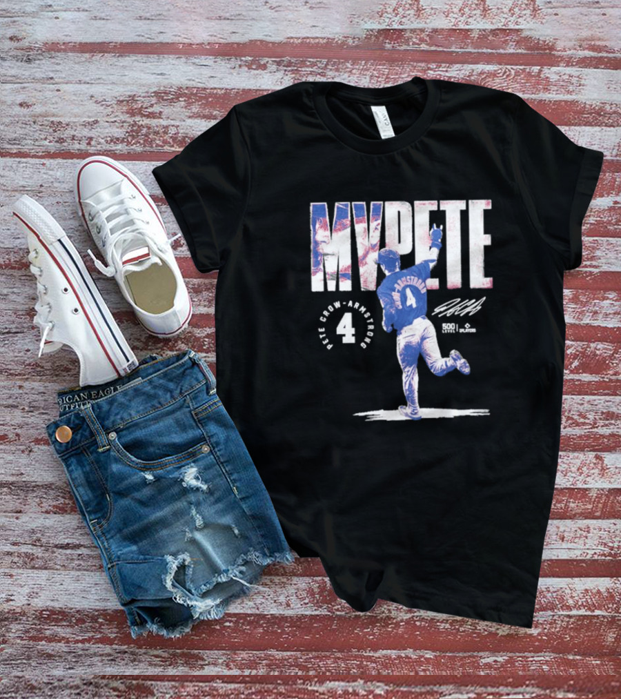 Pete Crow Armstrong Chicago Baseball MVPete T-Shirt