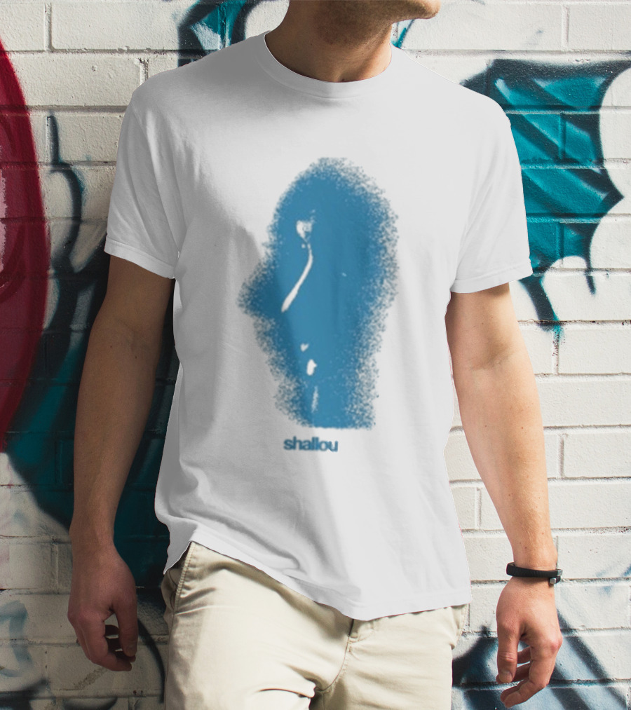 Ambient Inks Shallou Silhouette Blue Profile T-Shirt