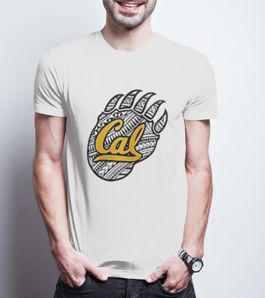 Cal Bears Football From The Bay To The Islands Bear Claw T-Shirt