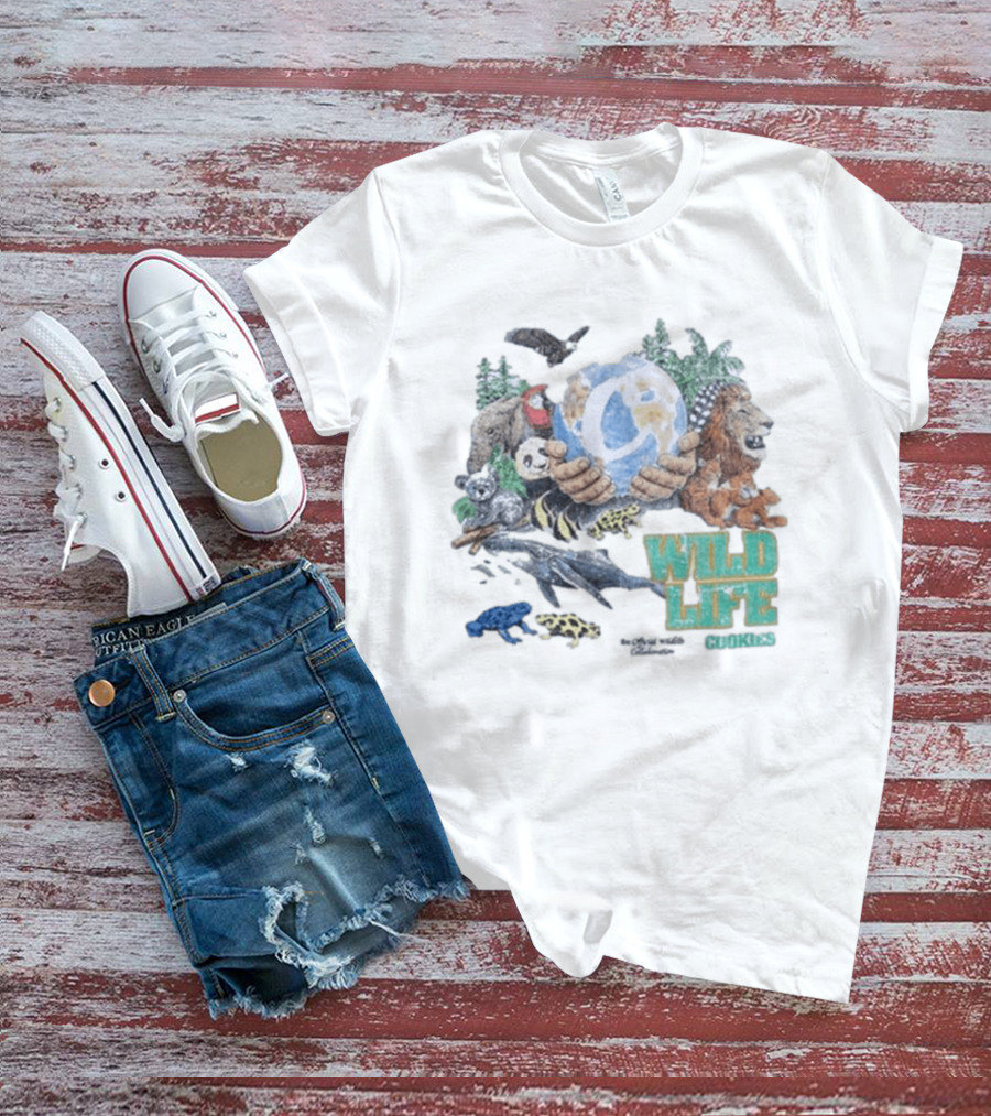 Wildlife World Cookies Animals And Nature Conservation T-Shirt