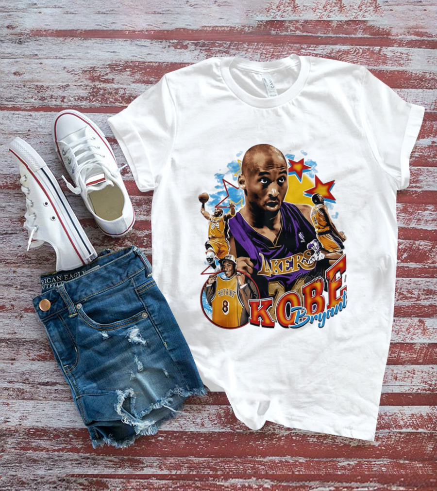 Kobe Bryant Lakers NBA Legendary Player Number 8 And 24 T-Shirt