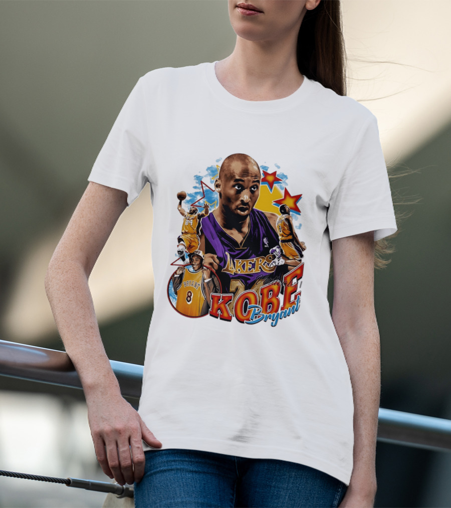 Kobe Bryant Lakers NBA Legendary Player Number 8 And 24 T-Shirt