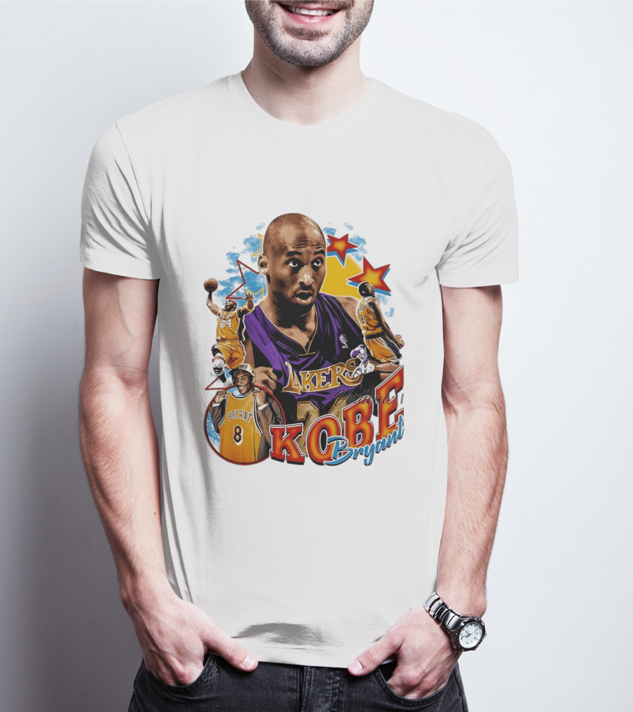 Kobe Bryant Lakers NBA Legendary Player Number 8 And 24 T-Shirt