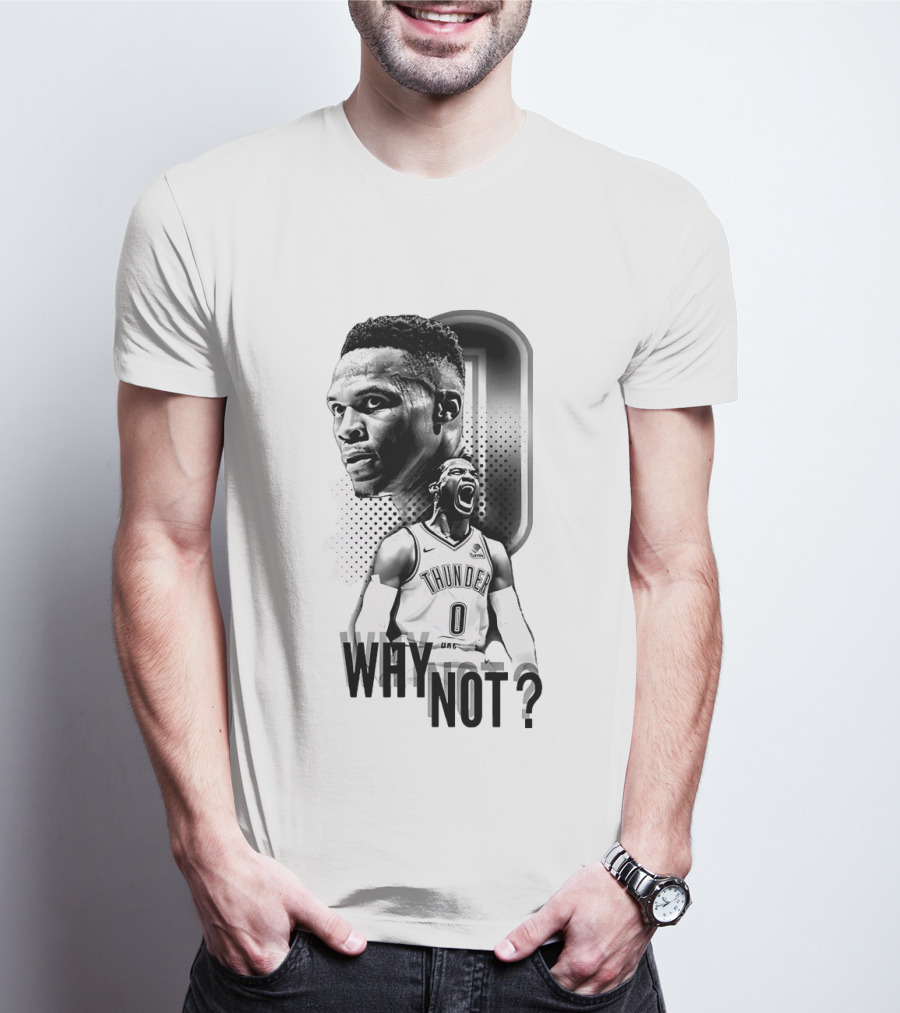 Russell Westbrook Oklahoma City Thunder Why Not 0 T-Shirt
