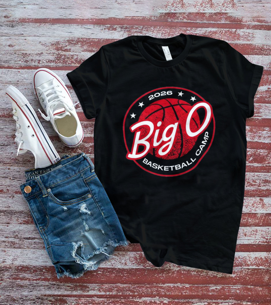 2026 Big O Basketball Camp Atlanta Hawks T-Shirt