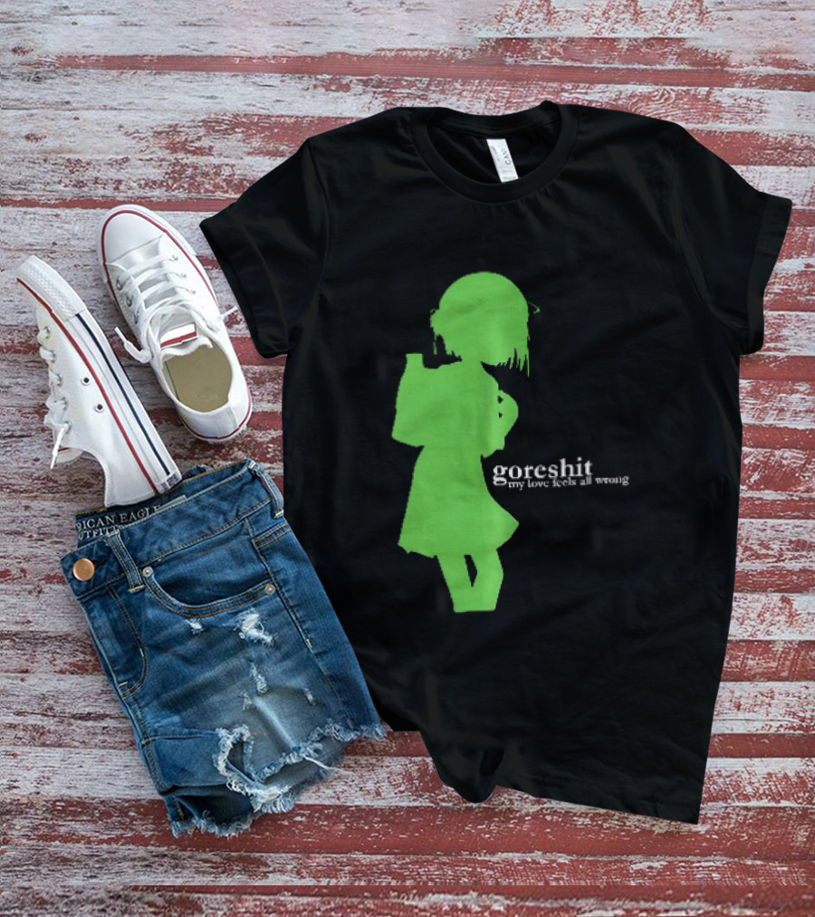 Goreshit My Love Feels All Wrong Anime T-Shirt