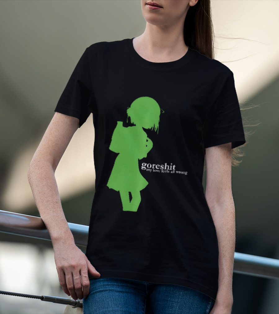 Goreshit My Love Feels All Wrong Anime T-Shirt