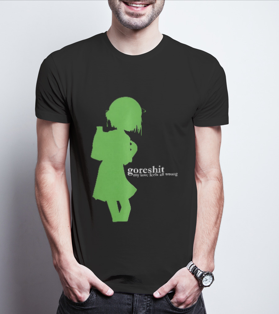 Goreshit My Love Feels All Wrong Anime T-Shirt