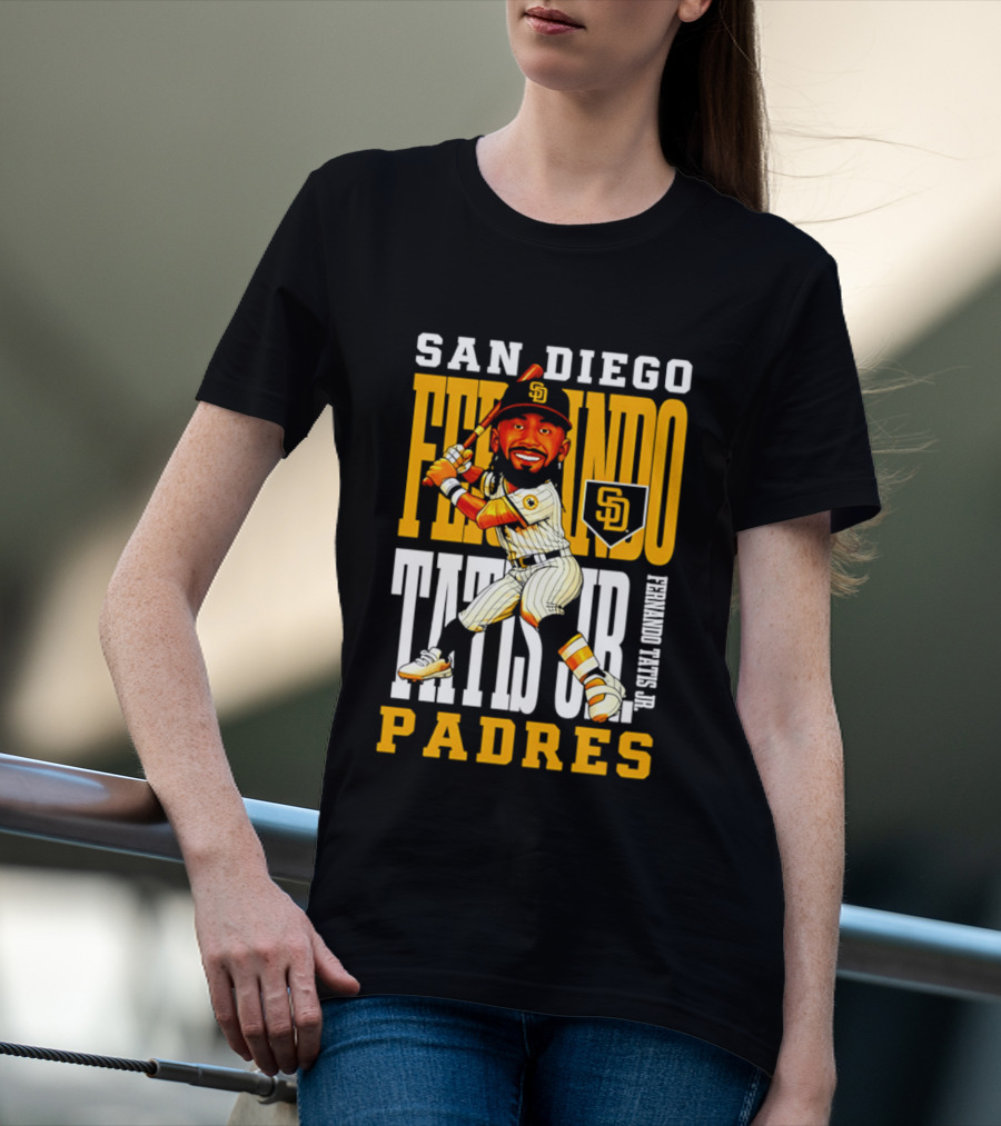 San Diego Padres Fernando Tatis Jr Iconic Baseball Star T-Shirt