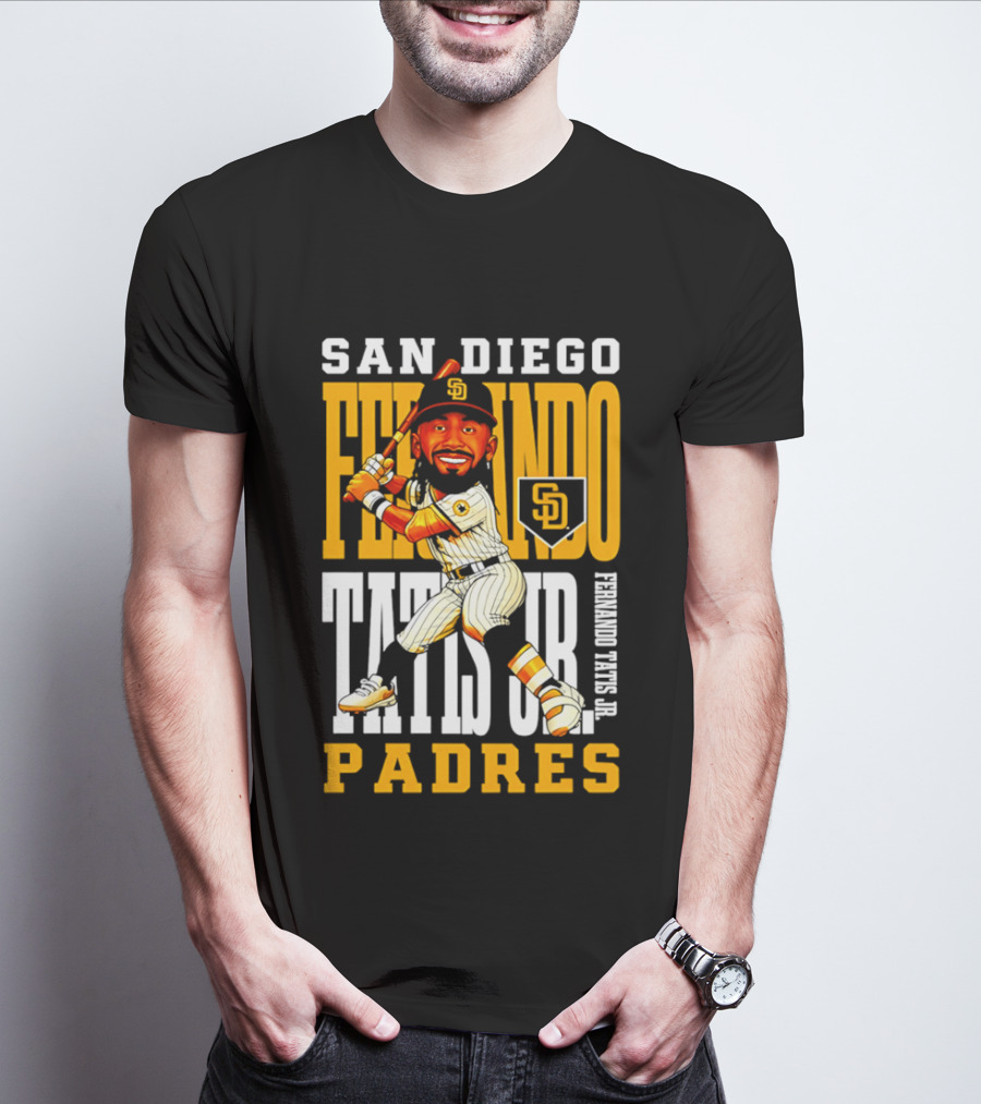 San Diego Padres Fernando Tatis Jr Iconic Baseball Star T-Shirt