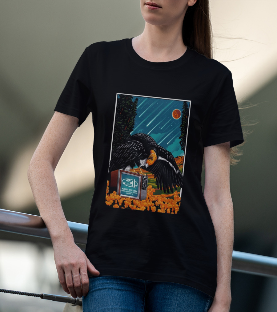 311 Toyota Pavilion Concord Event August 15 2026 California T-Shirt