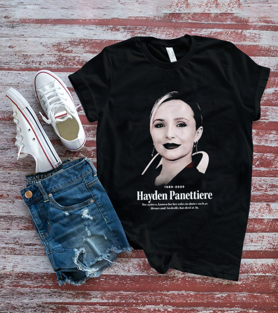 1989 2026 Hayden Panettiere Nashville Actress T-Shirt