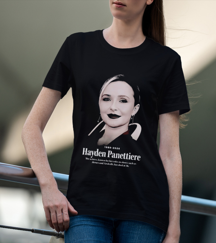 1989 2026 Hayden Panettiere Nashville Actress T-Shirt