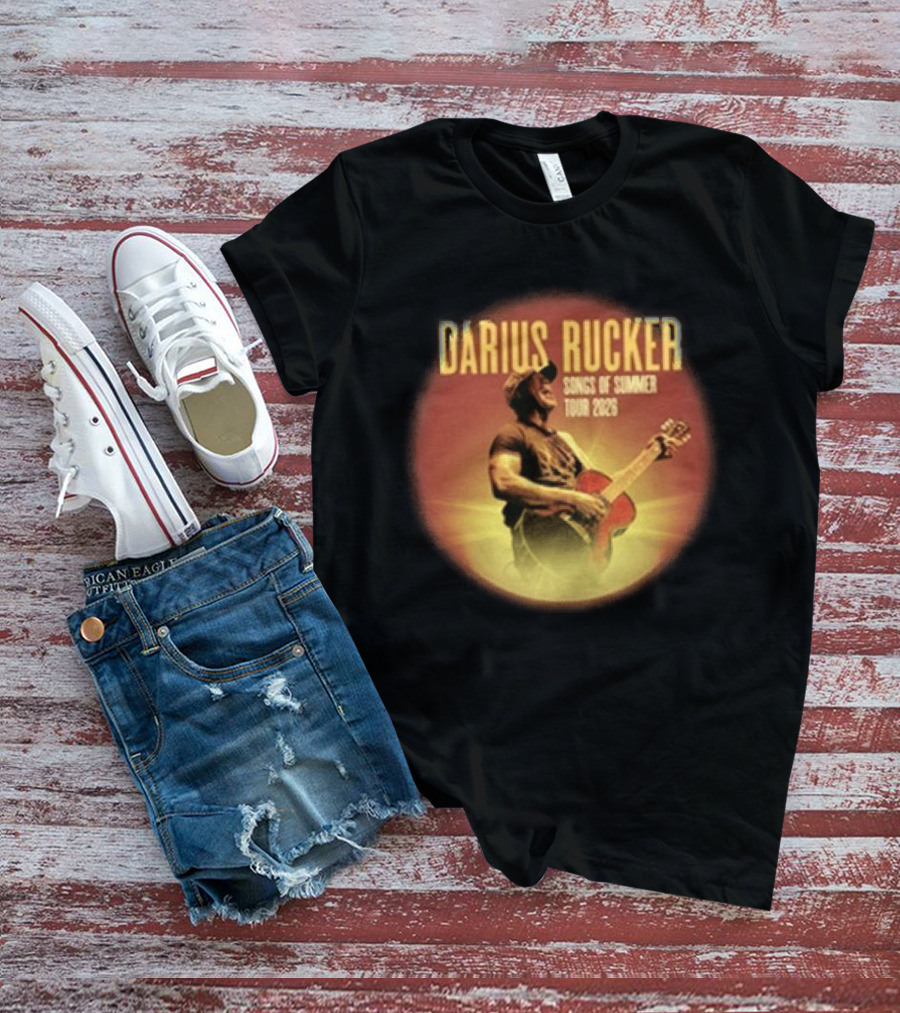 Darius Rucker Songs Of Summer Tour 2026 Vintage Country Music Concert Performance T-Shirt