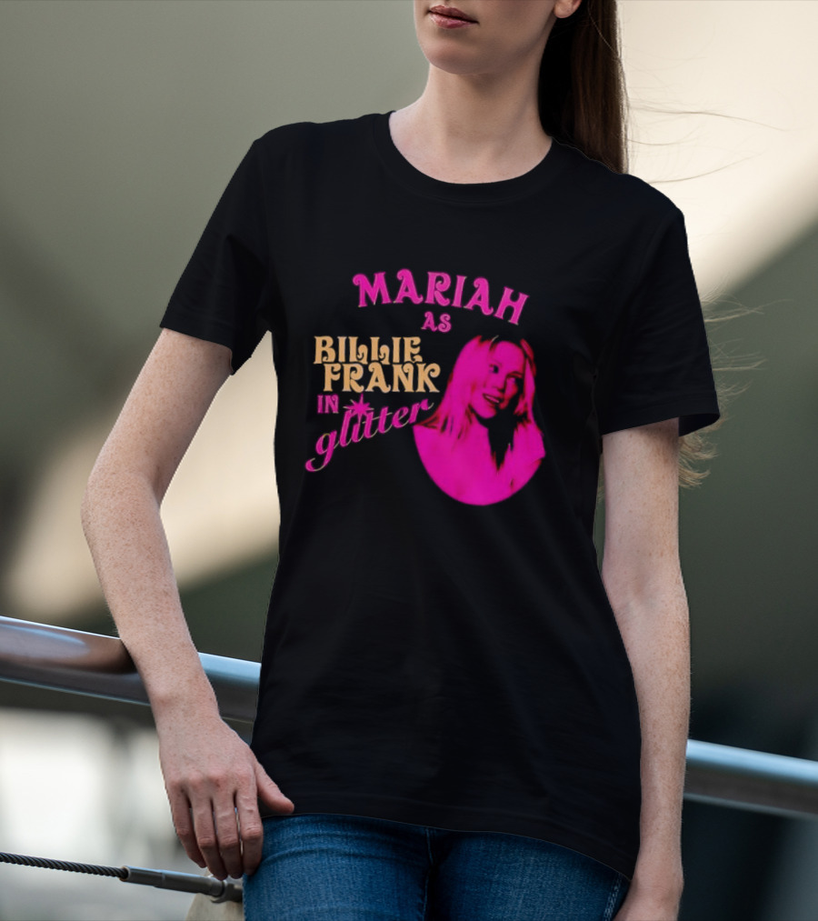 Mariah As Billie Frank In Glitter Pink Image T-Shirt