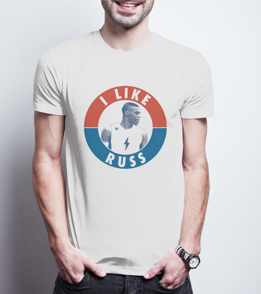 I Like Russ Oklahoma City Thunder Westbrook T-Shirt