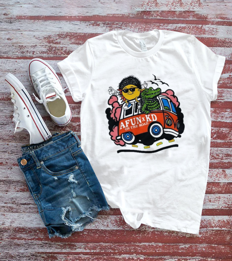 Kitchen Dwellers Andy Frasco AFUN X KD Tour 2026 On The Road Bus Adventure T-Shirt
