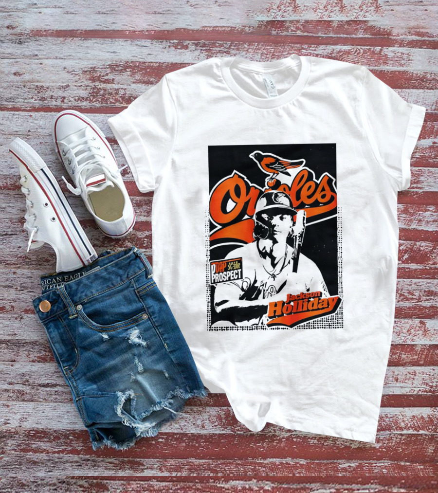 Orioles Top Prospect All Star Jackson Holliday Debut 2026 T-Shirt