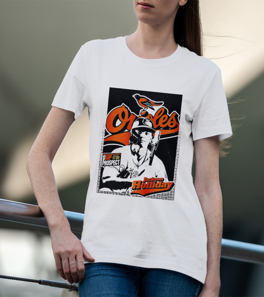 Orioles Top Prospect All Star Jackson Holliday Debut 2026 T-Shirt