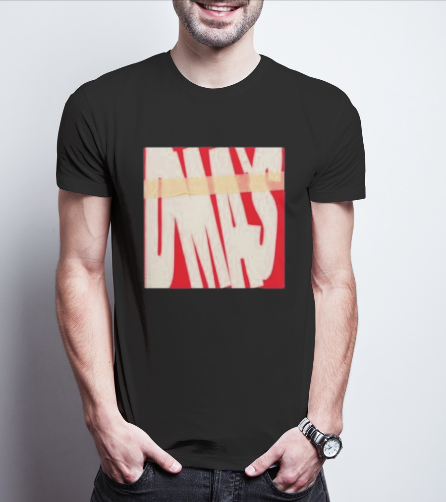 DMA's DMA's Album Cover Art Distorted Red White T-Shirt