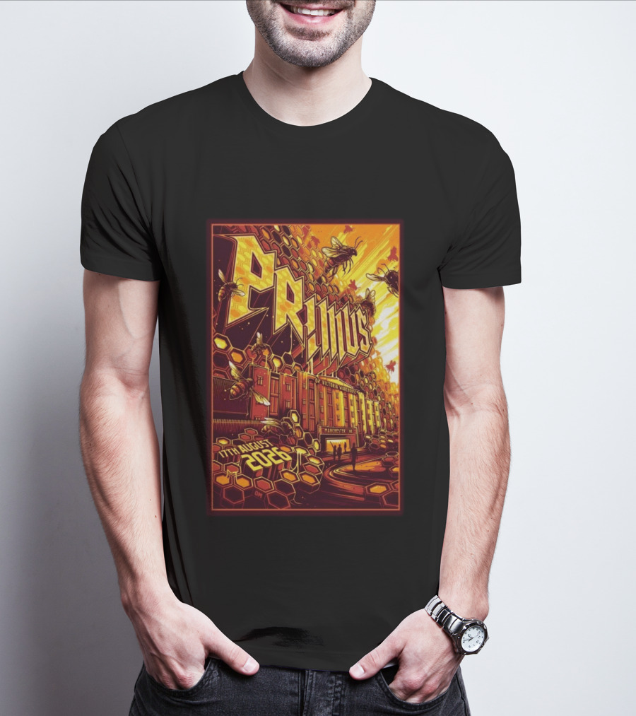 Primus O2 Victoria Warehouse Manchester UK 17th August 2026 T-Shirt