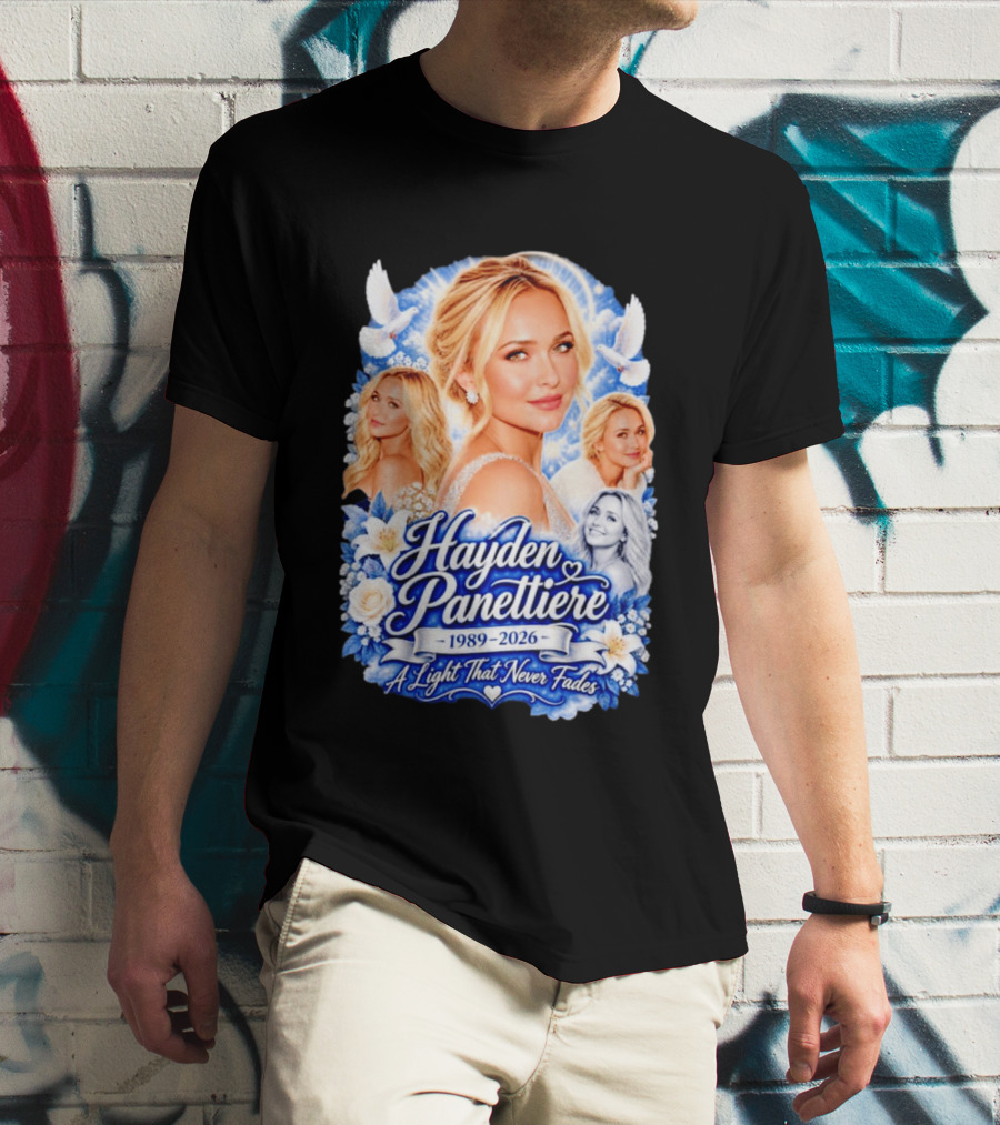 Hayden Panettiere 1989 2026 A Light That Never Fades T-Shirt