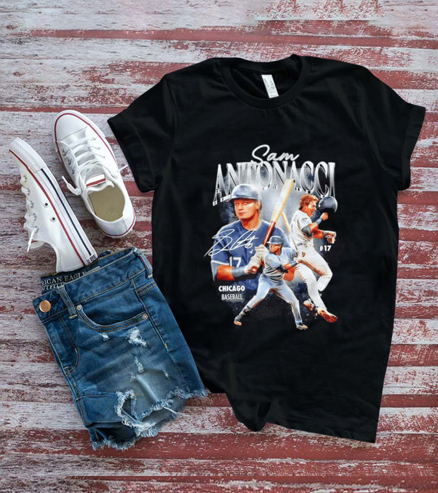 Sam Antonacci Chicago White Sox Baseball #17 2026 T-Shirt