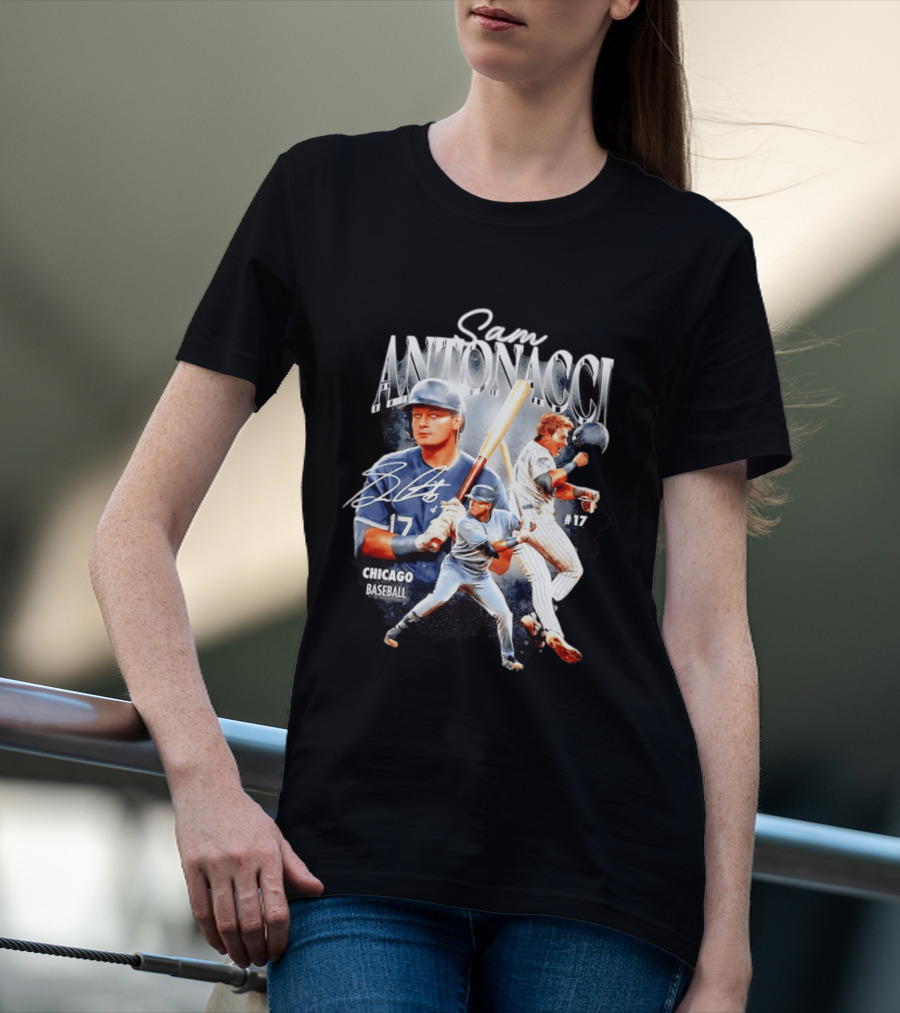 Sam Antonacci Chicago White Sox Baseball #17 2026 T-Shirt