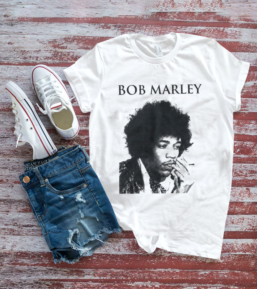 Bob Marley Jimi Hendrix T-Shirt