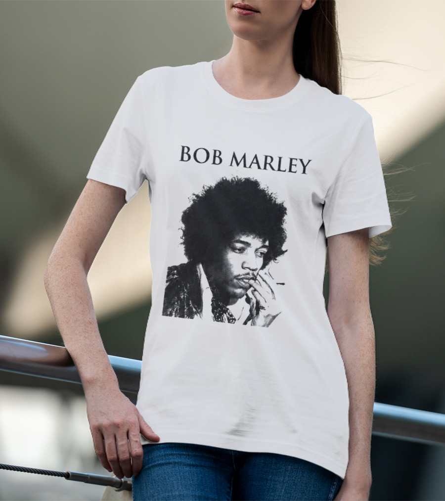 Bob Marley Jimi Hendrix T-Shirt