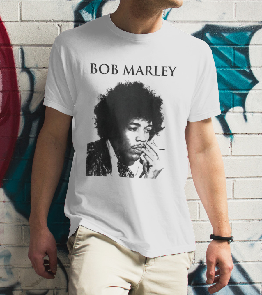 Bob Marley Jimi Hendrix T-Shirt