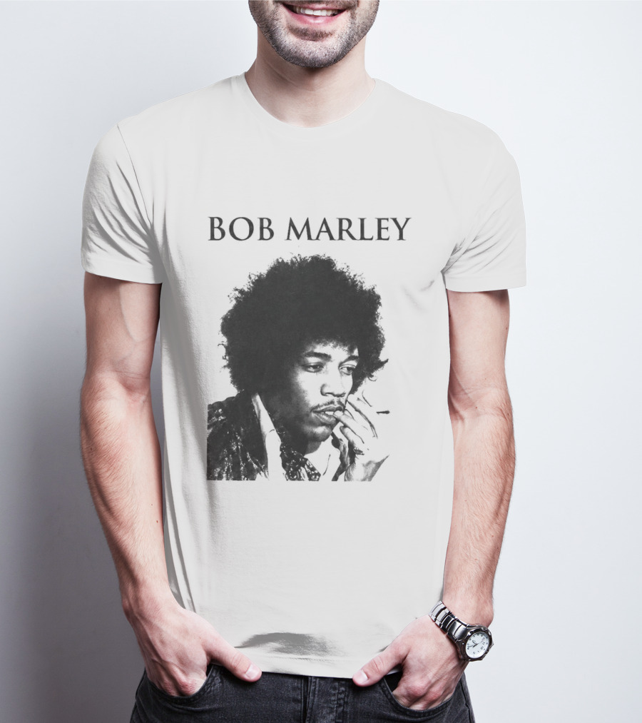 Bob Marley Jimi Hendrix T-Shirt