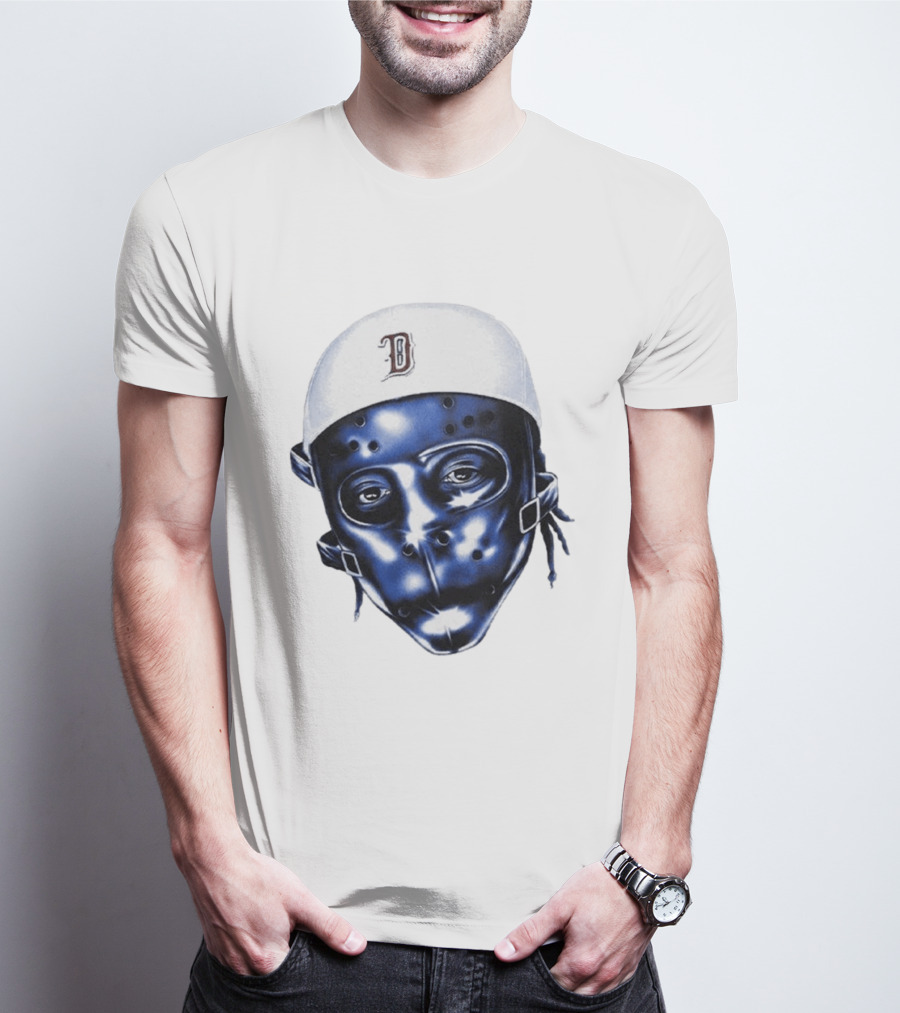 Stray Lee Know Concert Blue Hockey Mask D Cap T-Shirt