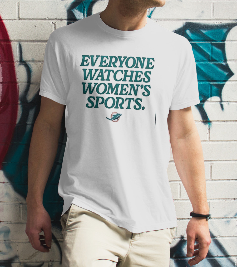 Miami Dolphins Everyone Es Women's Sports T-Shirt