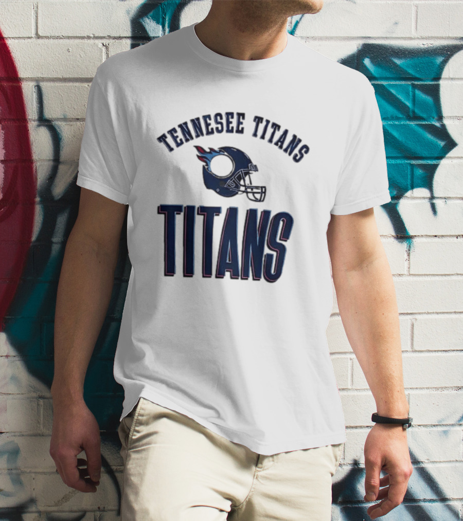 Tennessee Titans Everyone Es Women's Sports Titans Helmet T-Shirt