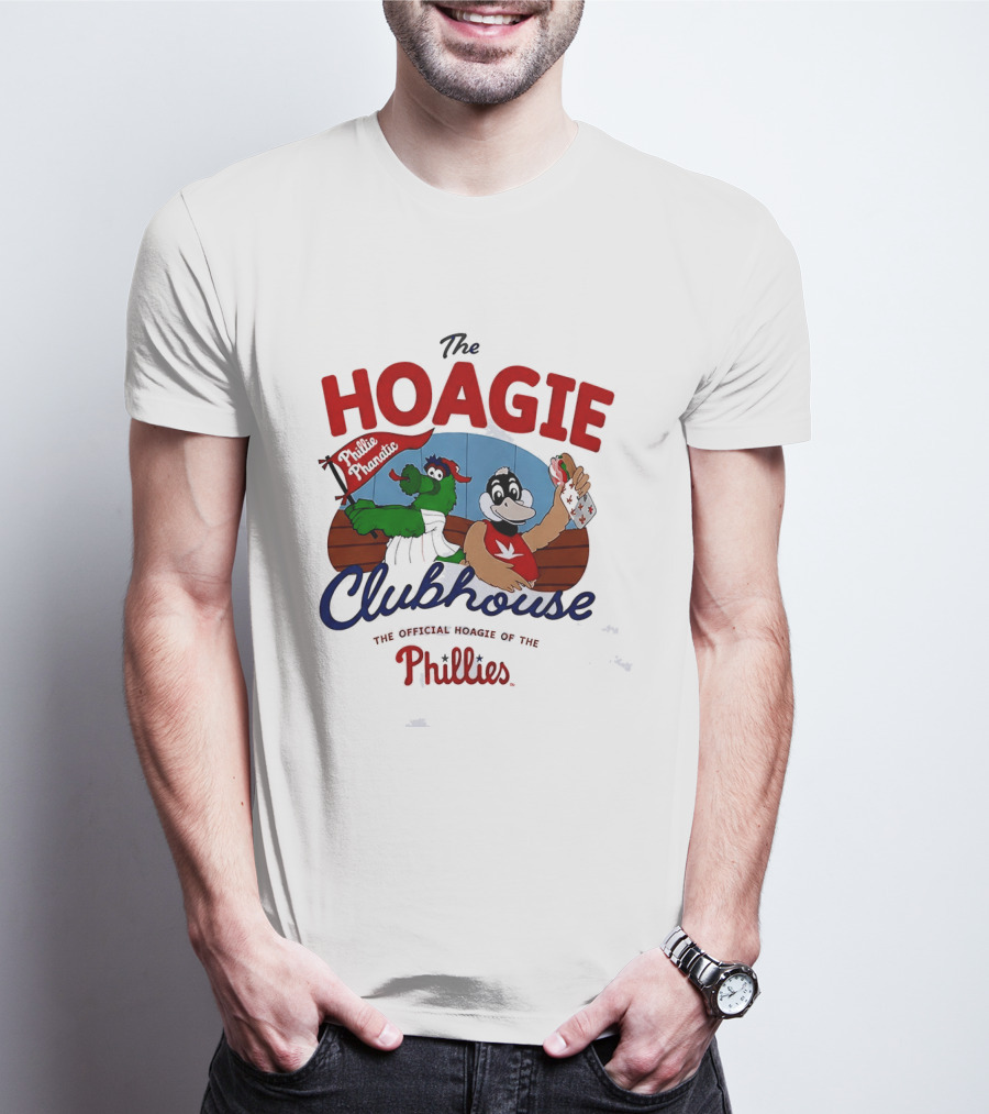 The Hoagie Clubhouse Official Hoagie Of The Phillies T-Shirt