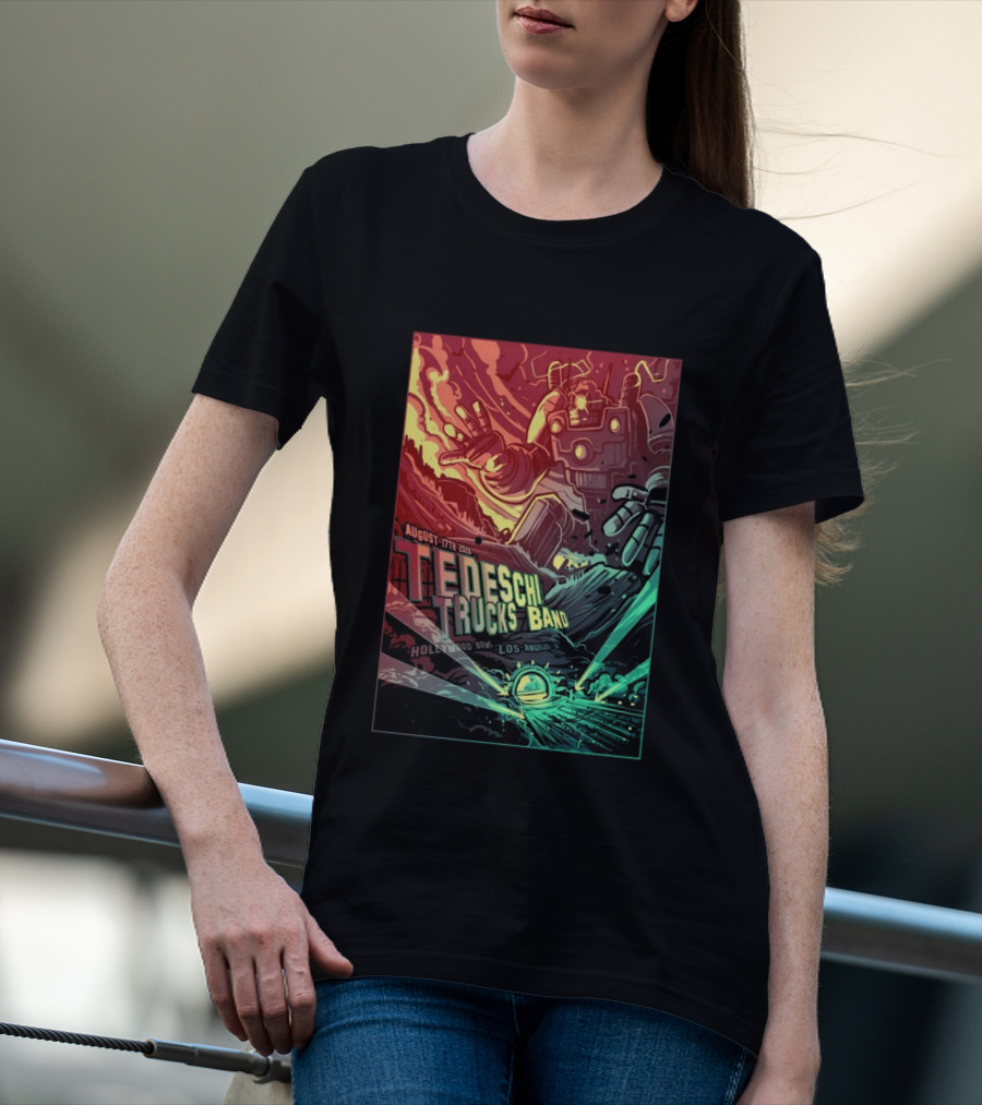 August 17 2026 Tedeschi Trucks Band Hollywood Bowl Los Angeles Tour T-Shirt