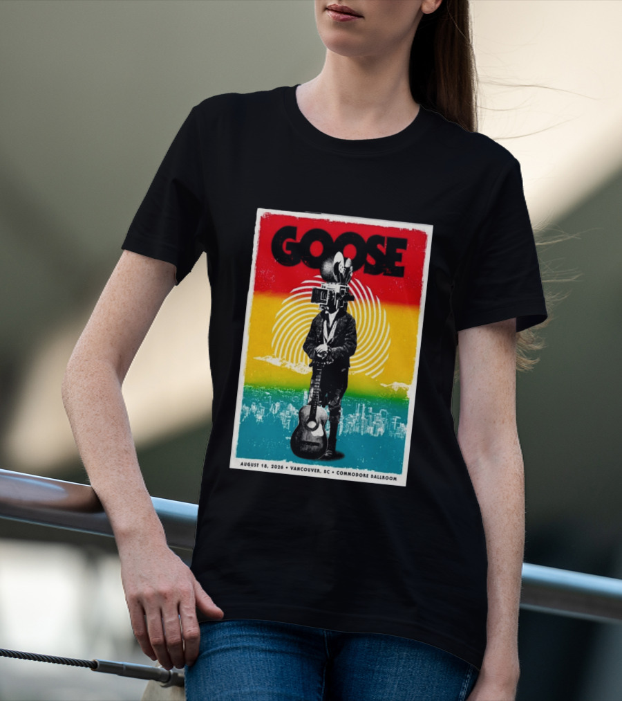Goose August 18 2026 Vancouver BC Commodore Ballroom T-Shirt