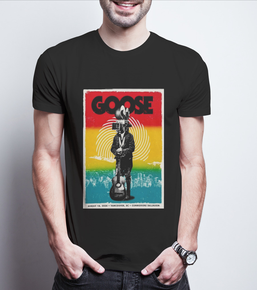 Goose August 18 2026 Vancouver BC Commodore Ballroom T-Shirt