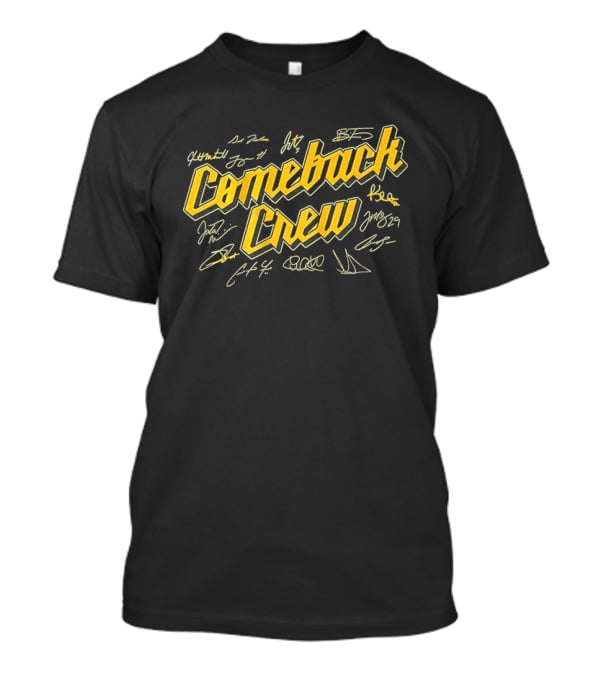 Milwaukee Baseball Comeback Crew Signatures MLB T-Shirt