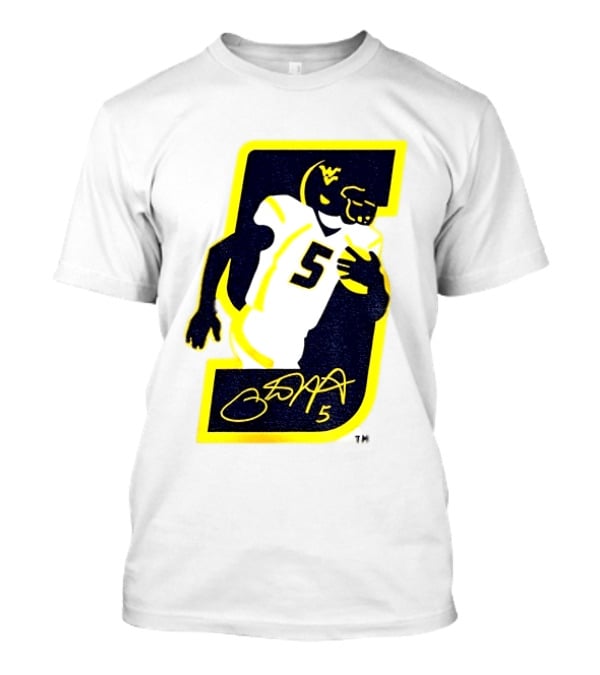 Thank You Pat White 5 West Virginia Mountaineers Retirement 84 T-Shirt