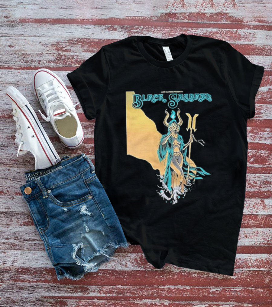 Black Sabbath BB&T Pavilion Camden NJ August 19 2026 Mythical Deity T-Shirt