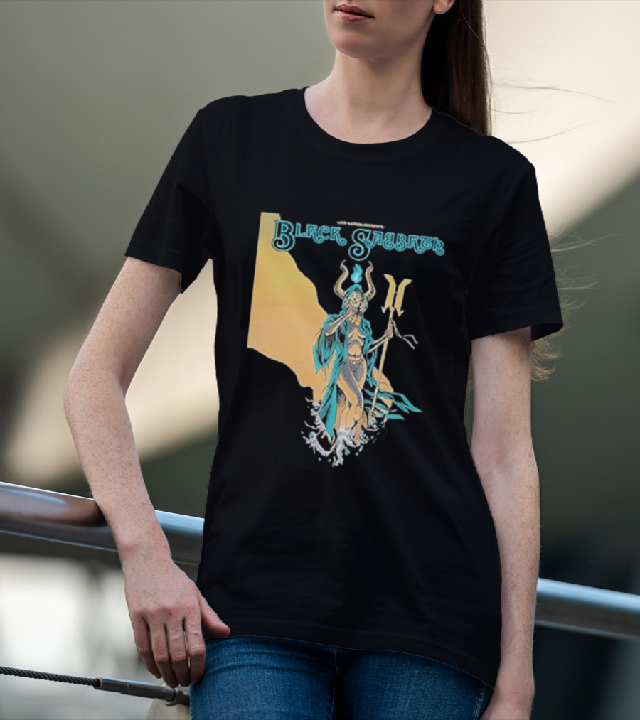 Black Sabbath BB&T Pavilion Camden NJ August 19 2026 Mythical Deity T-Shirt