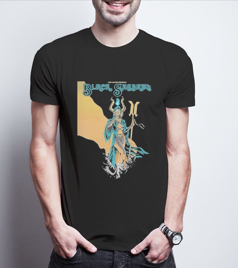 Black Sabbath BB&T Pavilion Camden NJ August 19 2026 Mythical Deity T-Shirt