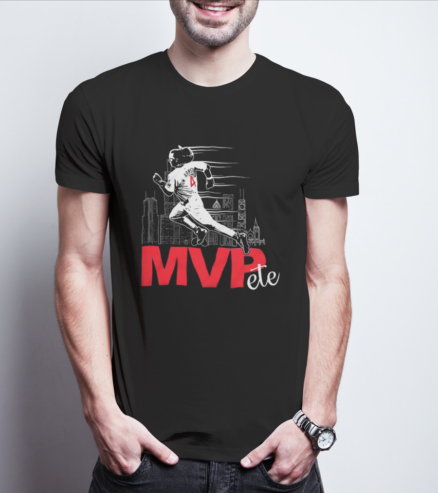 Chicago Northside Baseball MVPete Skyline Running Player T-Shirt
